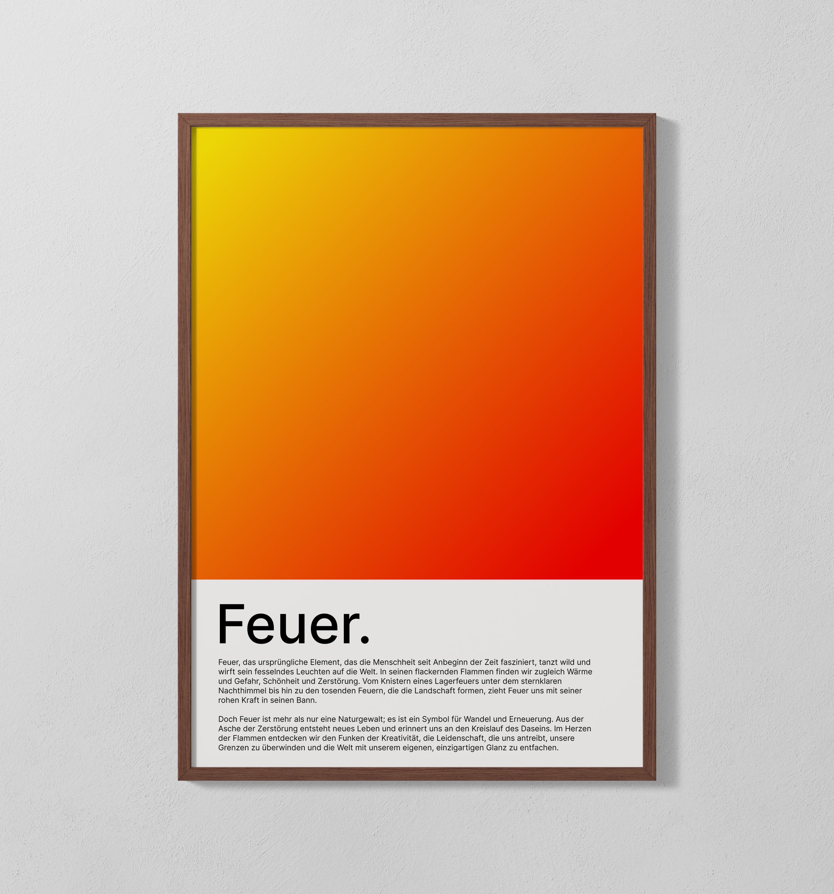 Feuer | Poster